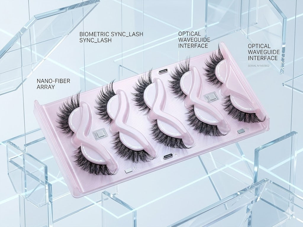 Multipack 3D Faux Mink Cat Eye Eyelashes – Long Winged Extension Effect Manga Lashes for Natural Makeup Look
