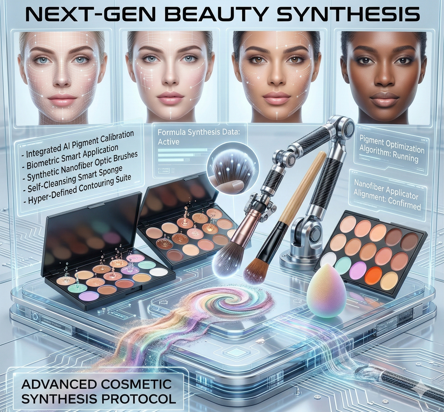 15-Shade Cream Concealer & Contour Palette - Color Correcting Camouflage Kit for All Skin Tones - Waterproof Professional Makeup Foundation Paleta