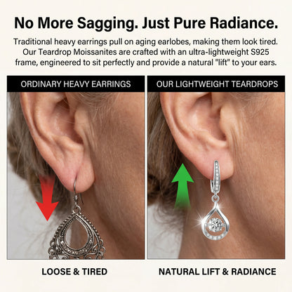 🔥 90% OFF TODAY: 1-Carat "Dancing" Moissanite Earrings – The Pure S925 Comfort & Sparkle You Deserve 💖