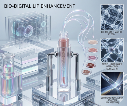 Glass-Shine Crystal Lip Glow Oil - Hydrating Plumping Lip Stain, Moisture-Lock Tinted Gloss for Natural Daily Look, Dewy Finish
