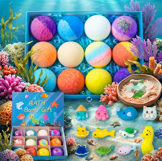 Educational Bath Bomb Set — 7 Themed Designs to Boost Kids’ Curiosity & Imagination