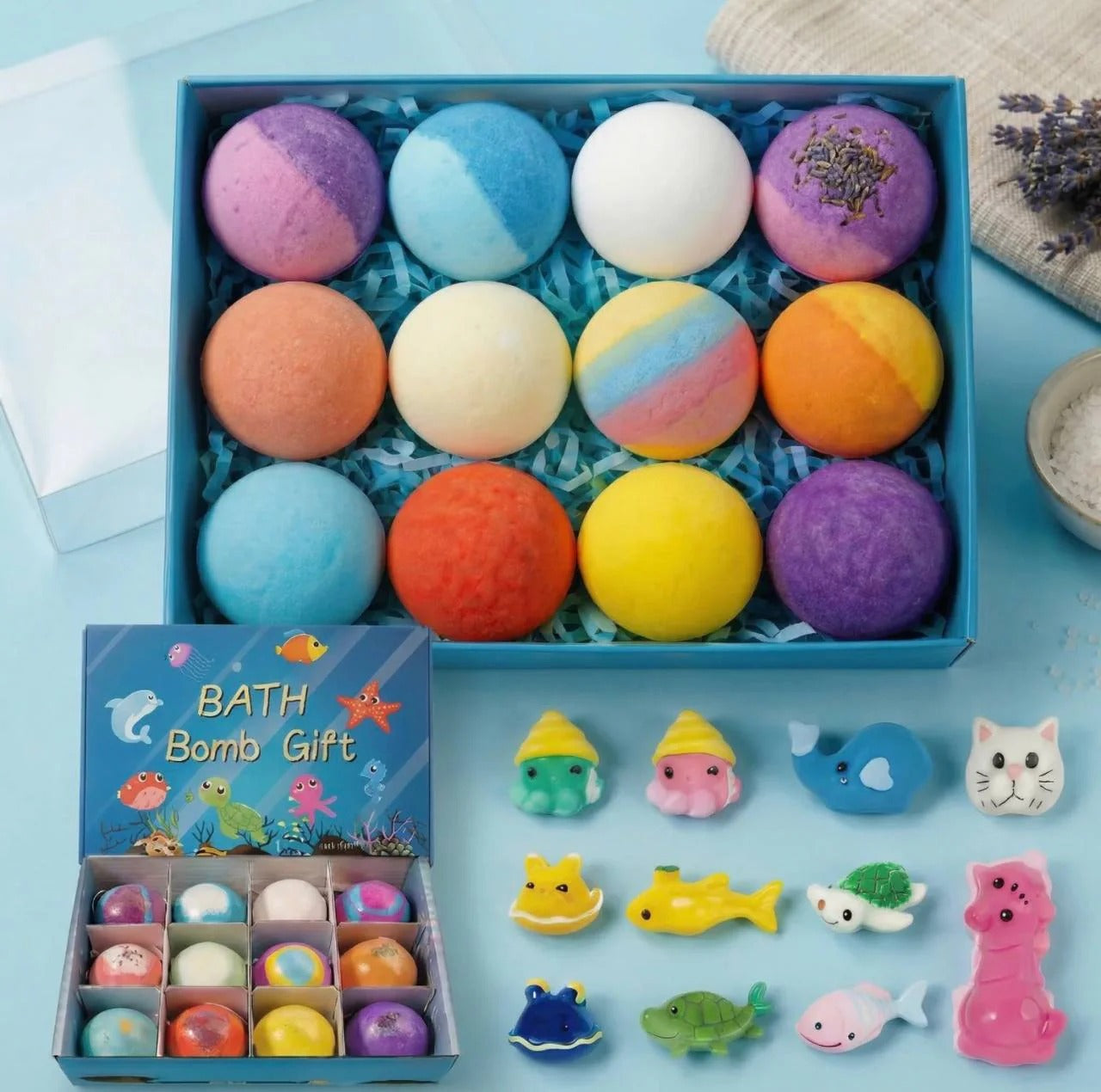 Educational Bath Bomb Set — 7 Themed Designs to Boost Kids’ Curiosity & Imagination