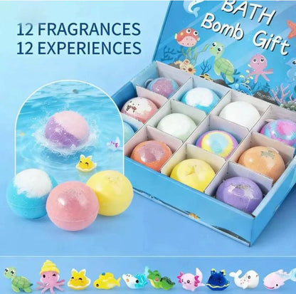 Educational Bath Bomb Set — 7 Themed Designs to Boost Kids’ Curiosity & Imagination