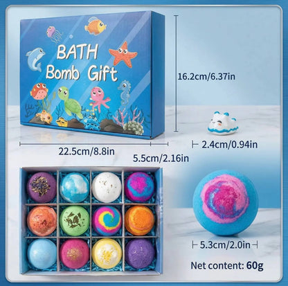 Educational Bath Bomb Set — 7 Themed Designs to Boost Kids’ Curiosity & Imagination