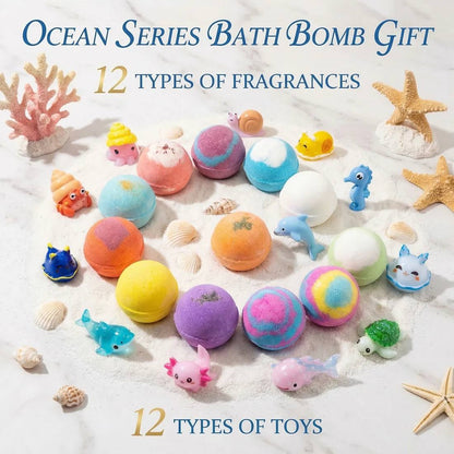 Educational Bath Bomb Set — 7 Themed Designs to Boost Kids’ Curiosity & Imagination